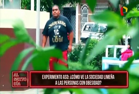 Experimento ASD: ¿Cómo ve la sociedad a las personas que sufren de obesidad?