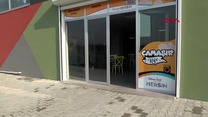 Öğrencilere ücretsiz 'çamaşır kafe'