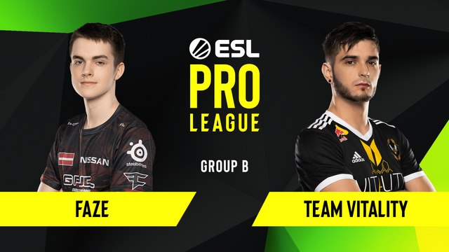 CSGO - FaZe vs. Team Vitality [Inferno] Map 1 - Group B - ESL EU Pro League Season 10
