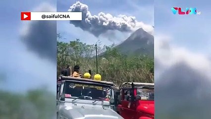 Detik-detik Gunung Merapi Meletus!