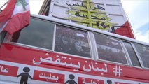 حافلة الثورة تجوب لبنان لتأكيد الوحدة الوطنية للحراك