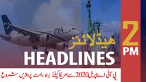 ARY News Headlines | PIA to commence direct flights to US from 2020: sources | 2 PM | 17 Nov 2019