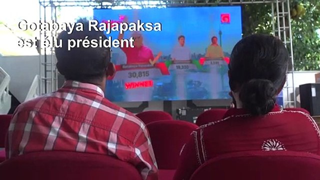Sri Lanka: Gotabaya Rajapaska élu président