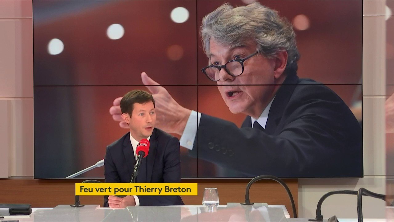 Commission européenne : "Nous avons considéré que Thierry Breton   était extrêmement compétent"