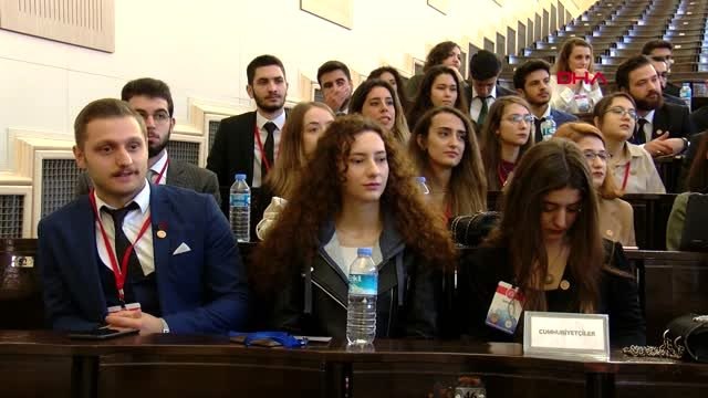 Tbmm başkanı mustafa şentop, meclis simülasyonu etkinliğinde konuştu