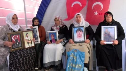 Diyarbakır hdp önündeki eylemde 76'ncı gün