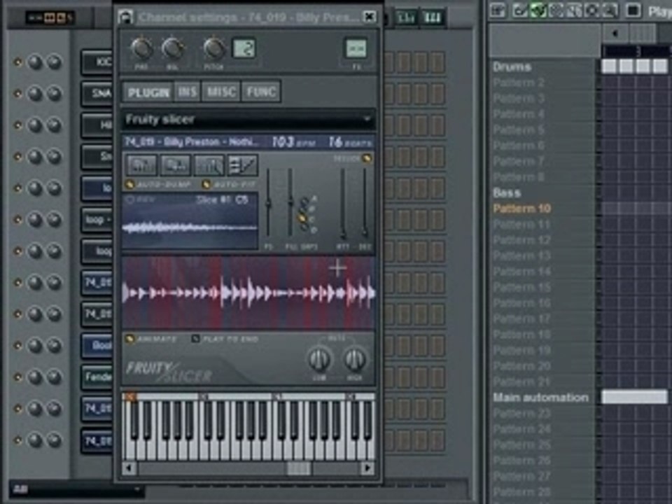 Warbeats Fruity Loops Tutorials - FL Slicer to Chop Samples