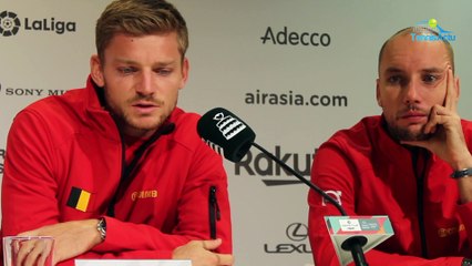 Coupe Davis 2019 - David Goffin, Steve Darcis et la Belgique : "No stress et l'envie de bien faire"