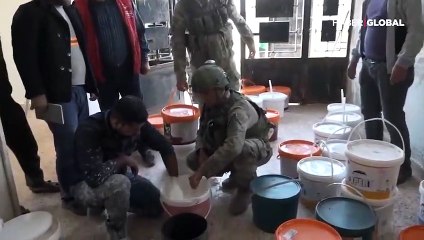 Terör örgütünün zarar verdiği okul yenilendi