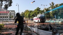 Protesters and police in fierce clashes at Hong Kong’s Polytechnic University