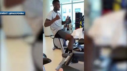 L’entraînement intensif de Paul Pogba