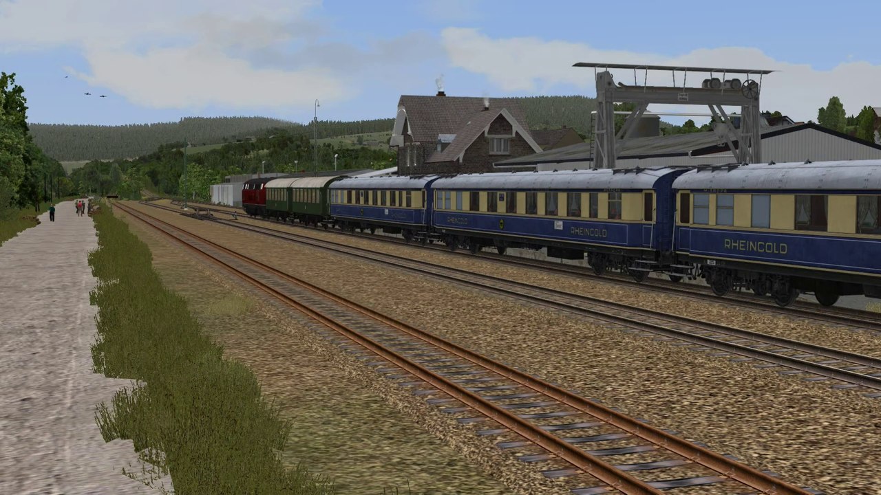 Rheingold-Museumszug in Morsbach/Sieg