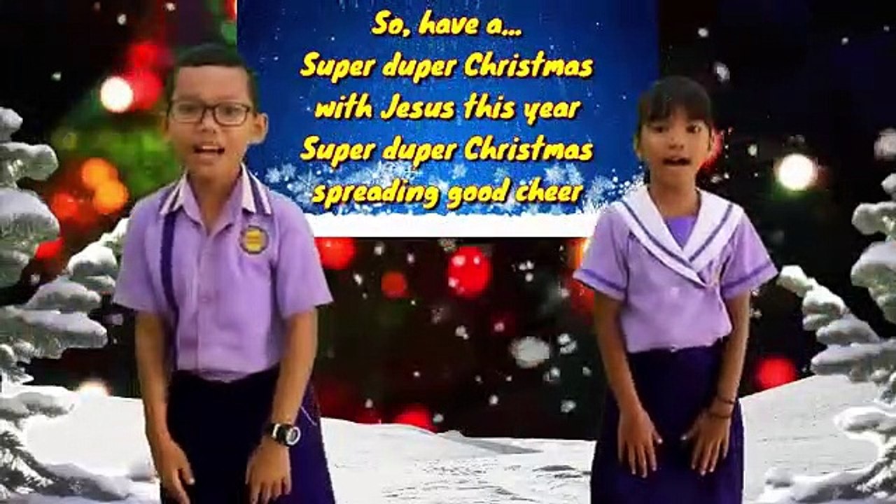 Super Duper Christmas | Christmas Action Song for Kids