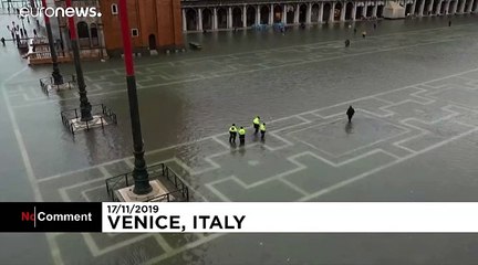 Venedig seit einer Woche unter Wasser