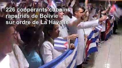 Bolivie: retour du personnel médical cubain, pénuries à La Paz