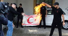 Son dakika: Dışişleri Bakanlığı, Kıbrıs Rum kesiminde KKTC bayrağının yakılmasını kınadı