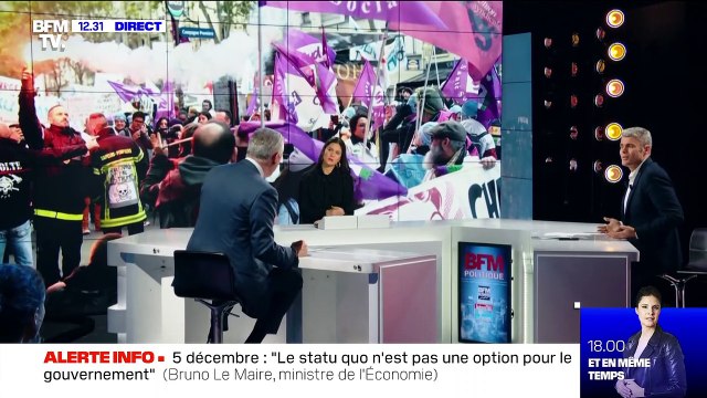 Politiques au quotidien: Je partage et je comprends la souffrance du personnel hospitalier , Bruno Le Maire - 17/11