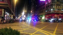 Hong Kong'daki protestolarda bir polis okla yaralandı - HONG KONG