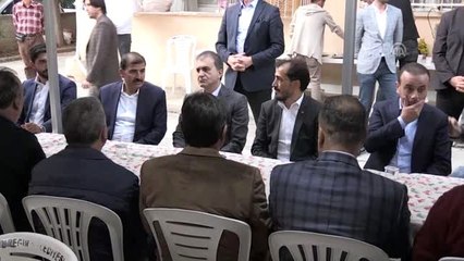 AK Parti Sözcüsü Çelik'ten taziye ziyareti