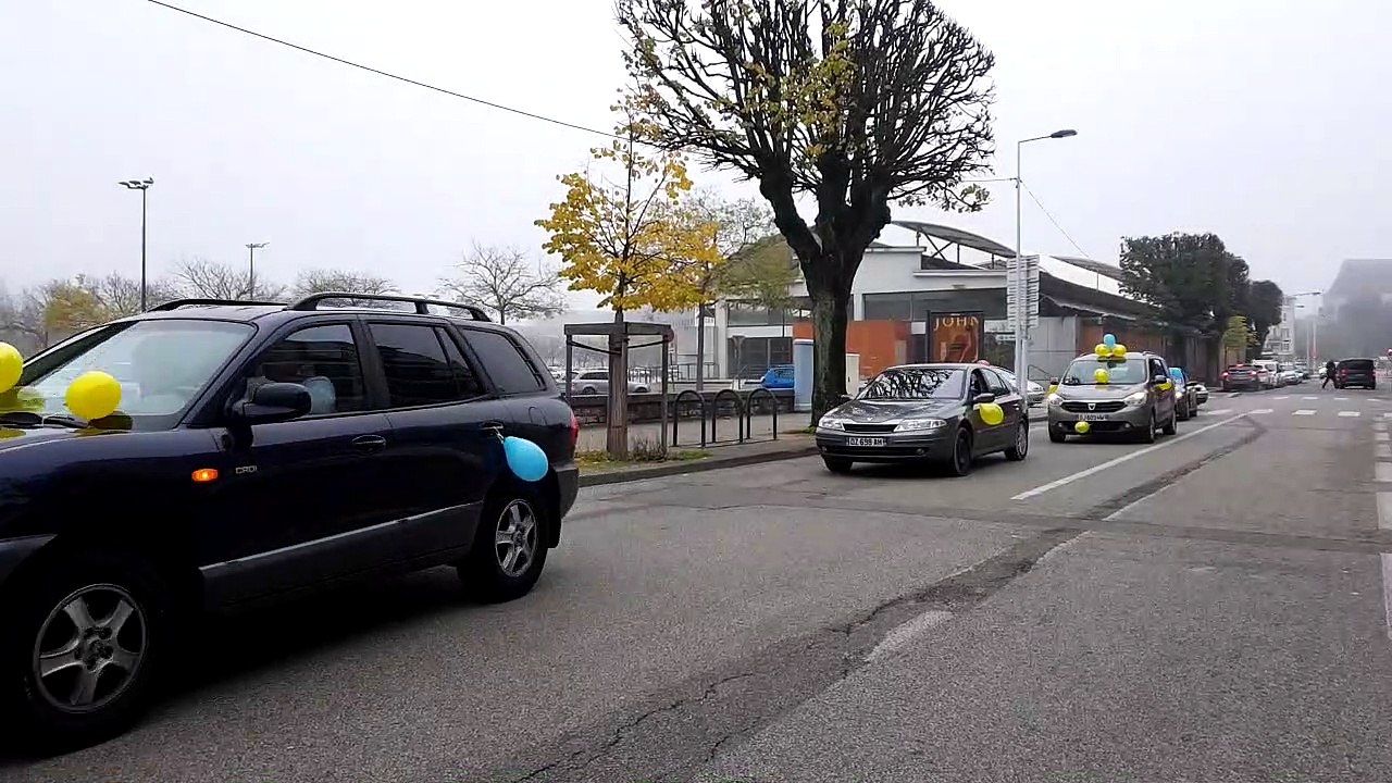 Les Gilets jaunes à Bourg-en-Bresse