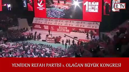 Yeniden Refah Partisi Kongresi'nde 'Davut Güloğlu' sürprizi!