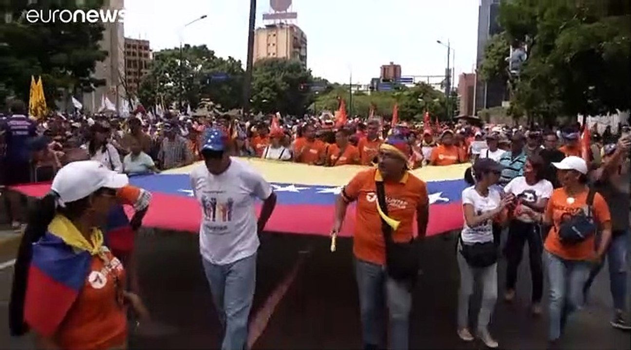Guaidó propone una "protesta sostenida" para forzar un cambio de Gobierno