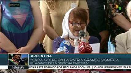 Download Video: Argentina: organizaciones rechazan el golpe de Estado en Bolivia