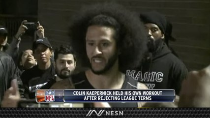 Colin Kaepernick Statement After NFL Workout