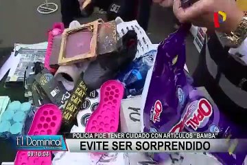 Mesa Redonda: Policía realiza operativo contra mercadería ilegal