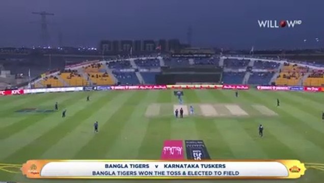 8th Match: Bangla Tigers vs Karnataka Tuskers - Full Match Highlights #AbuDhabiT10 #T10League