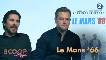 مات ديمون يكشف لـرايا سر إعجابه بقصة فيلم Le Mans ’66