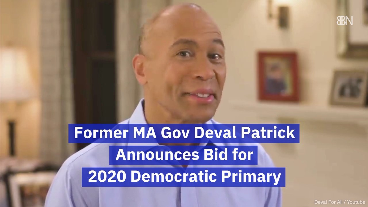 Former MA Gov Deval Patrick Runs For Office