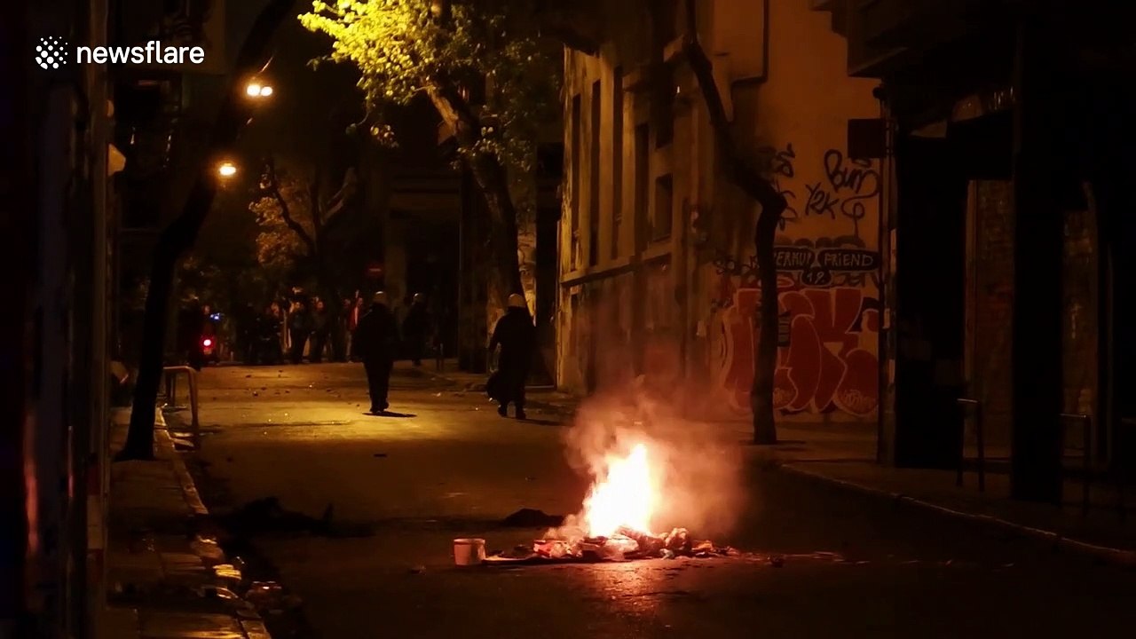 Clashes as Greece marks anniversary of 1973 student uprising
