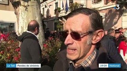 Le Teil : les sinistrés se sont rassemblés pour un repas devant la mairie