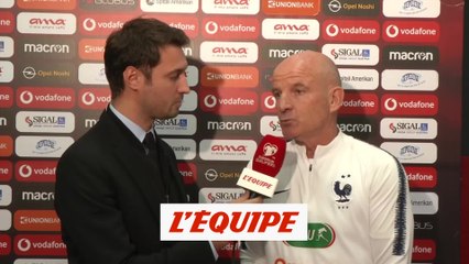 Stéphan «Un bon bilan» - Foot - Qualif. Euro - Bleus