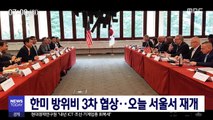 한미 방위비 3차 협상…오늘 서울서 재개