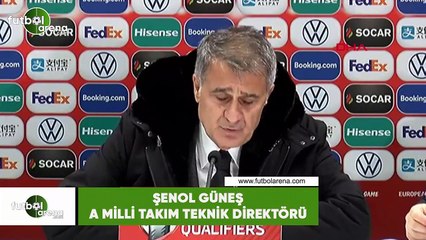 Şenol Güneş: "Asıl hedefimiz Dünya Kupası"