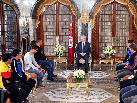 التقى رئيس الجمهورية قيس سعيّد، يوم الخميس 07 نوفمبر 2019 بقصر قرطاج مجموعة من شباب ولاية قفصه