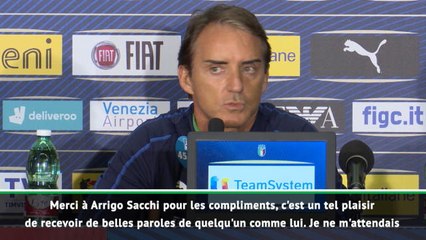 Italie - Mancini :"Je ne m'attendais pas à 10 victoires"