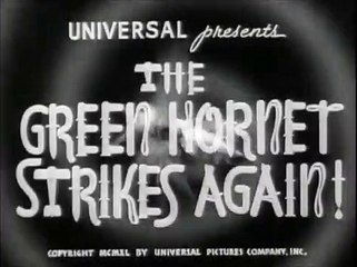 THE GREEN HORNET STRIKES AGAIN: TRAILER