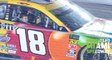 Brexton Busch takes victory lap with dad in the No. 18