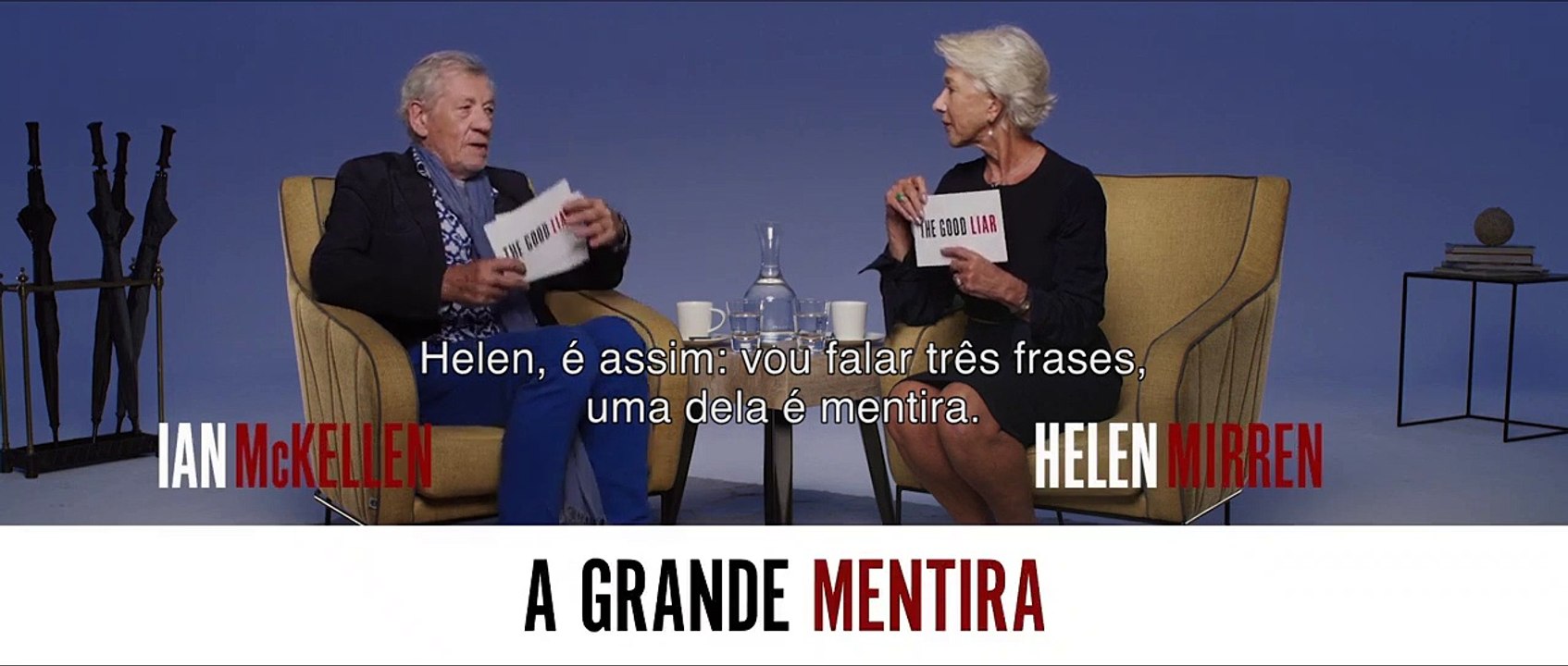 A Grande Mentira Filme - Duas verdades e uma mentira com Helen Mirren e Ian McKellen