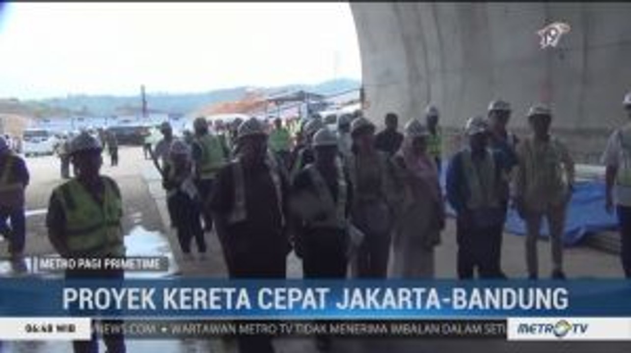 Komisi VI DPR Tinjau Proyek Kereta Cepat Jakarta-Bandung