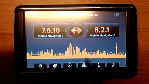 NAVIGON 70/71 Premium + NAVIGON DualStart Menü v3 + NAVIGON MediaPlayer v3