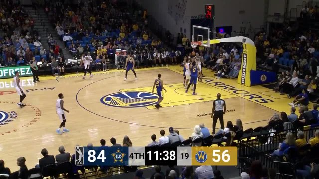 Kyle Collinsworth Posts 11 points & 13 rebounds vs. Santa Cruz Warriors