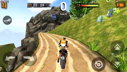 Bike Racing  Off road - Extreme Mountain Motor Bike Games - Android GamePlay