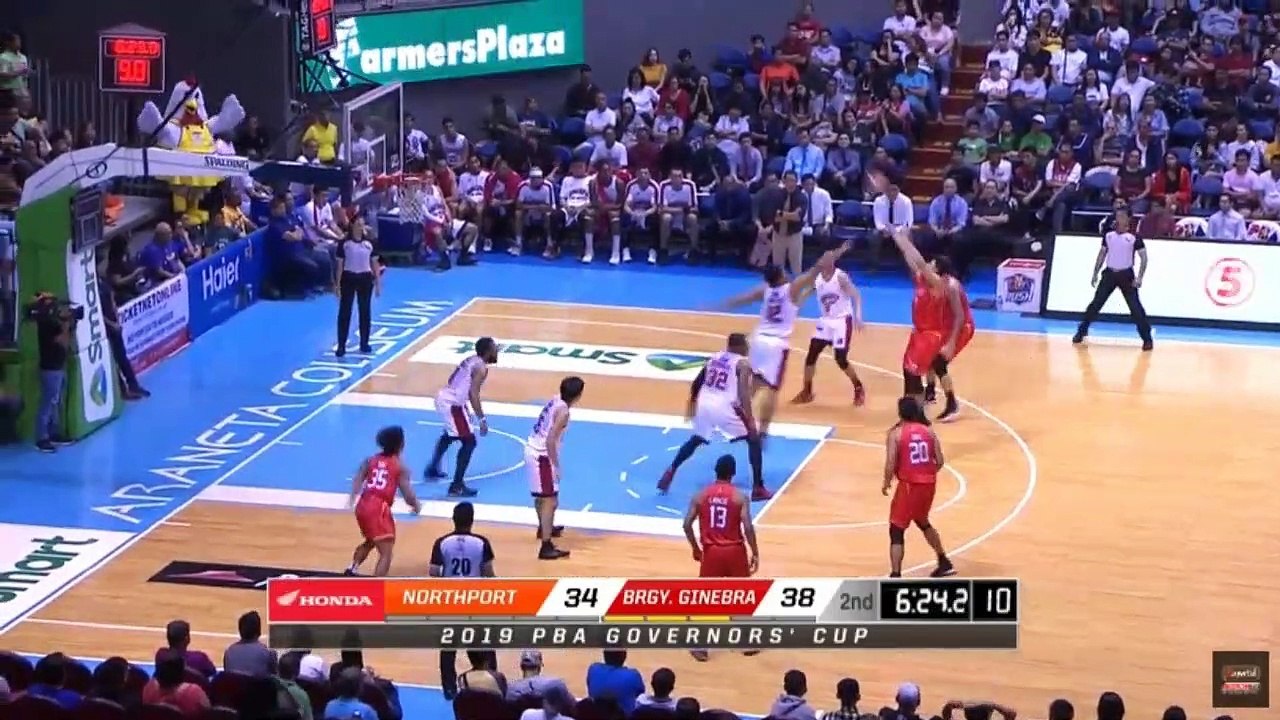 Northport vs Ginebra - 2nd Qtr November 17, 2019 - Eliminations 2019 PBA Govs Cup