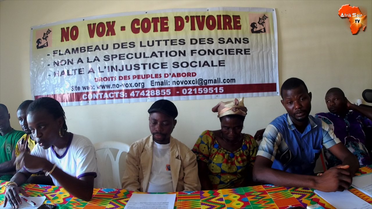 Yvonne Toba (représentante de No Vox-Côte d'Ivoire) appelle les autorités à se pencher sur le cas Hubert Yao Konan