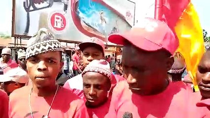 Tidiane Sylla, chargé de com de l'UFR : "Nous avons le droit de manifester de l'aéroport au palais du peuple"