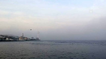 İstanbul'da sis nedeniyle bazı vapur seferleri iptal edildi
